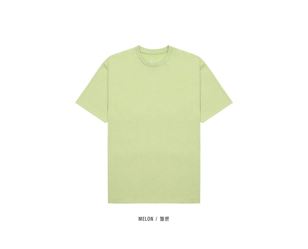 반팔 티셔츠 민트 색상 이미지-S1L41