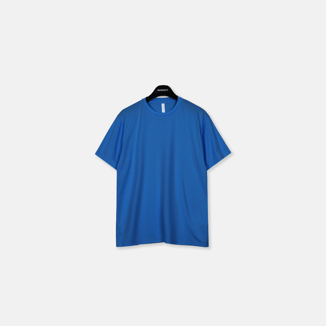 반팔 티셔츠 블루 색상 이미지-S32L91