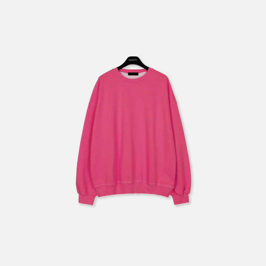 긴팔 티셔츠 핑크 색상 이미지-S1L25