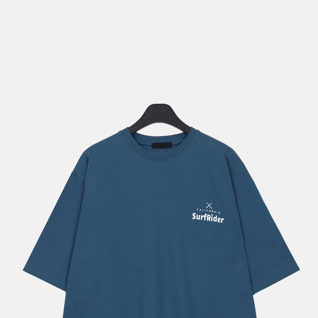 반팔 티셔츠 딥블루 색상 이미지-S1L22