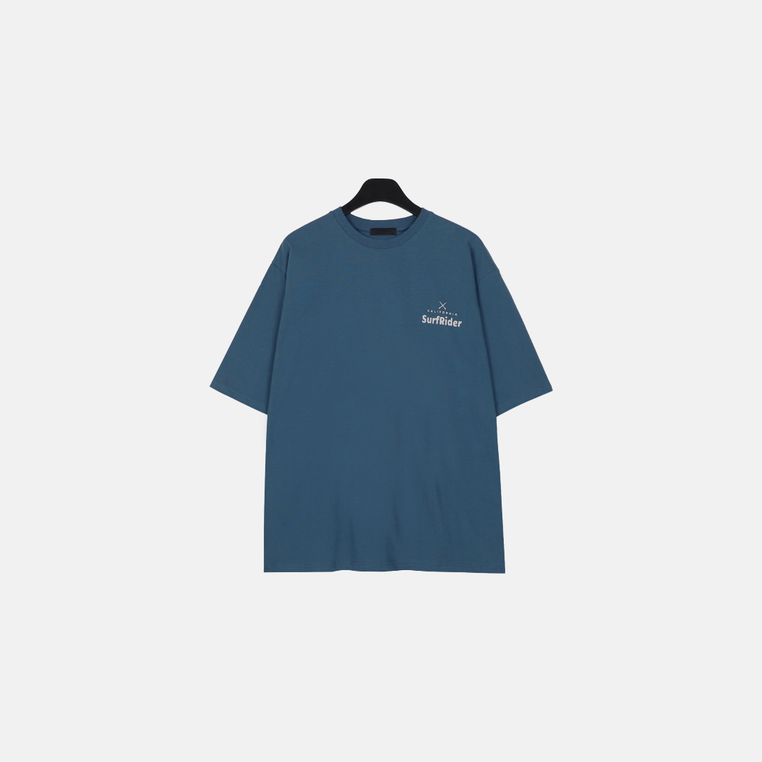 반팔 티셔츠 딥블루 색상 이미지-S1L21