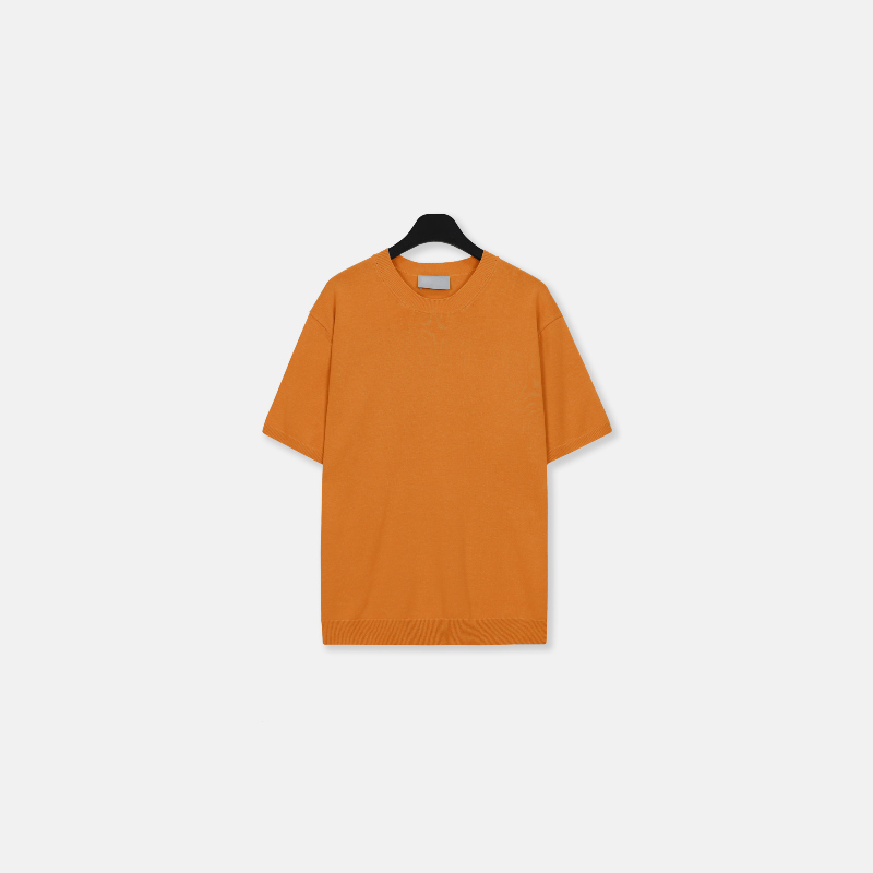 반팔 티셔츠 머스타드 색상 이미지-S5L52