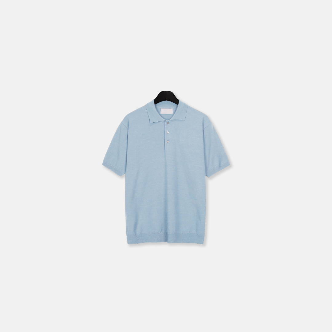 반팔 티셔츠 라벤더 색상 이미지-S1L123