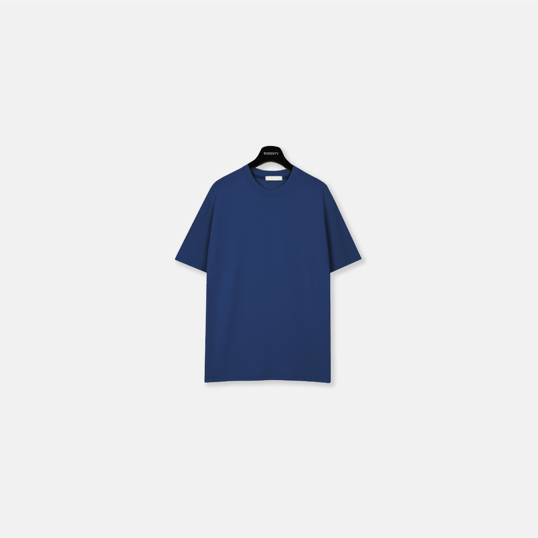 반팔 티셔츠 네이비블루 색상 이미지-S13L5