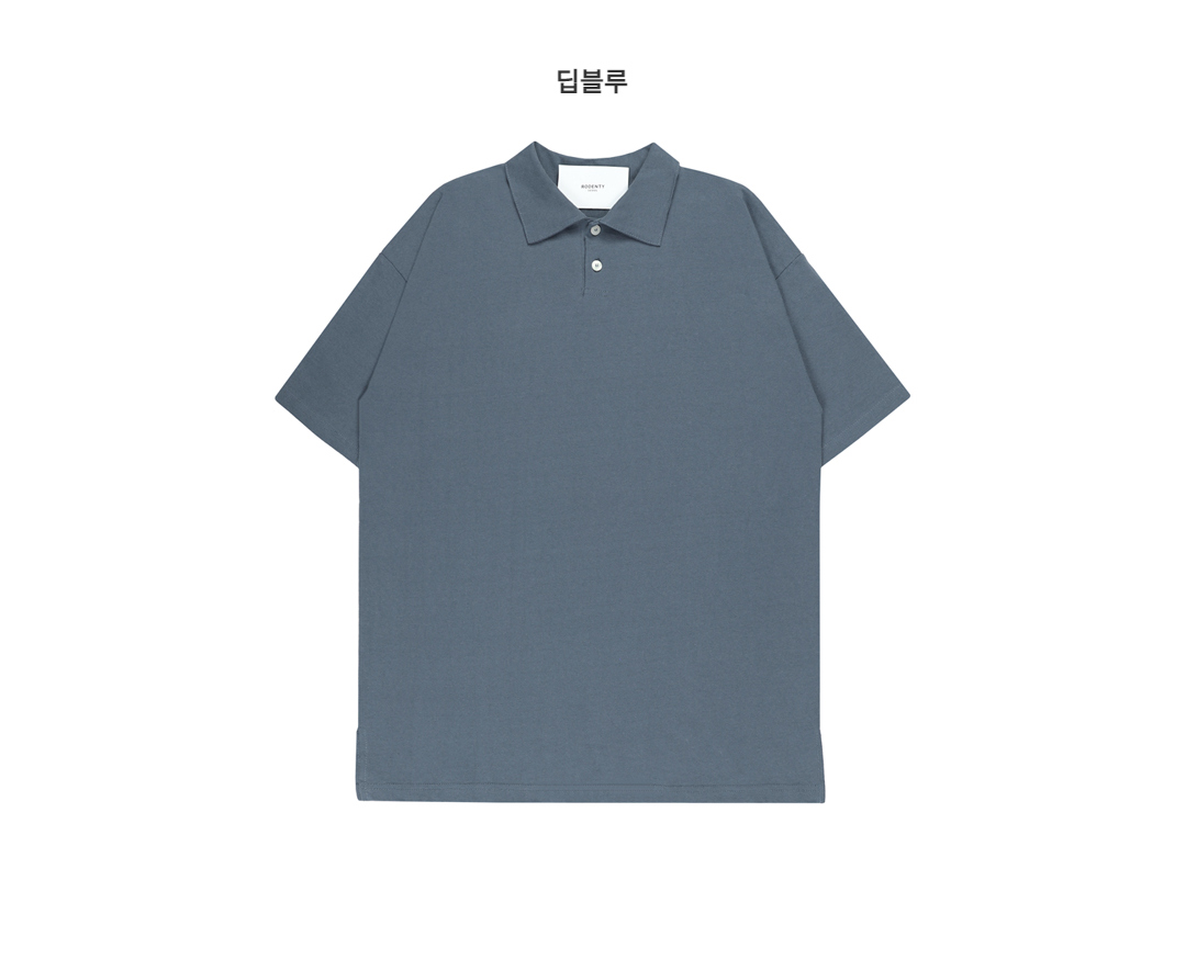 반팔 티셔츠 차콜 색상 이미지-S1L43