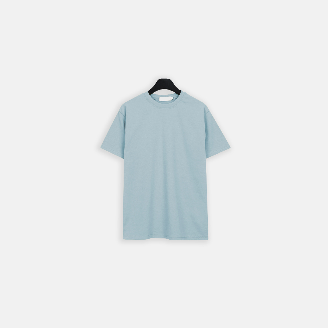 반팔 티셔츠 라벤더 색상 이미지-S51L15