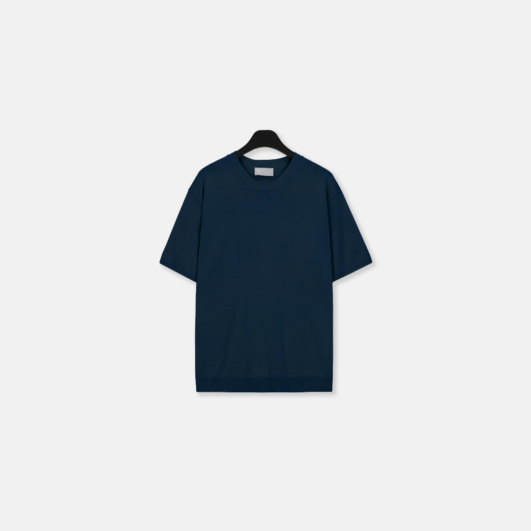 반팔 티셔츠 그레이블루 색상 이미지-S1L43