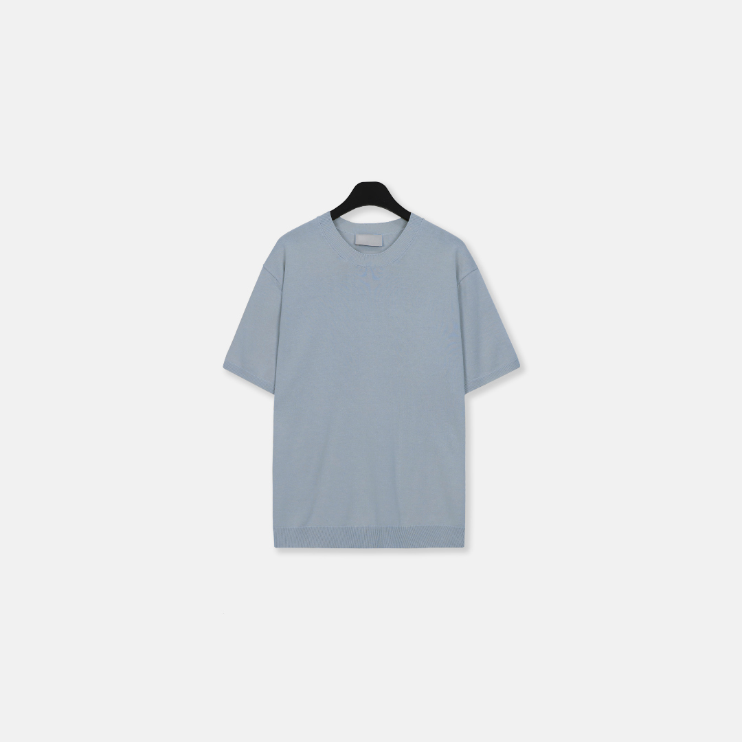 반팔 티셔츠 라벤더 색상 이미지-S1L41