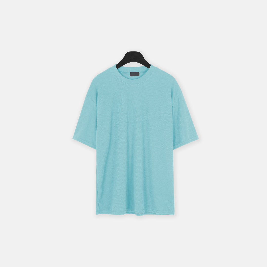 반팔 티셔츠 스카이블루 색상 이미지-S1L55
