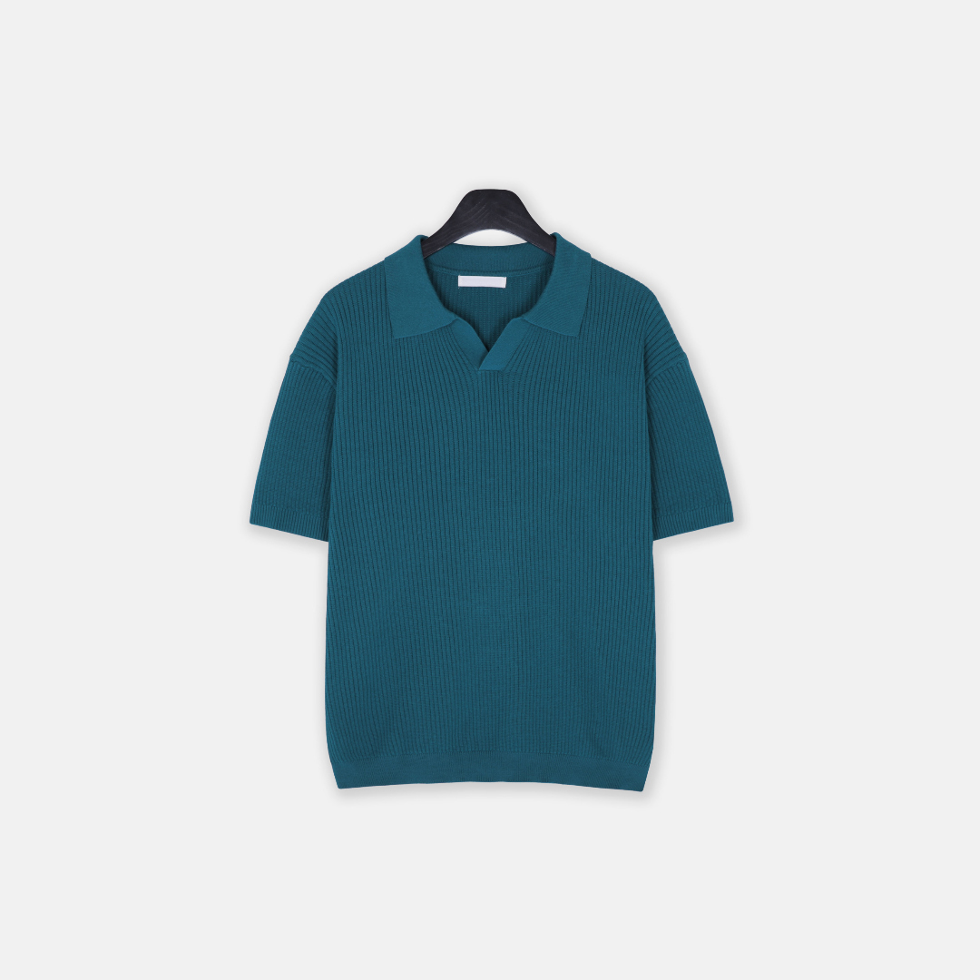 반팔 티셔츠 딥블루 색상 이미지-S2L8