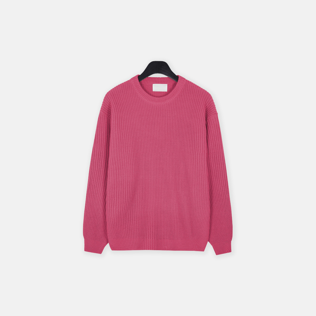 긴팔 티셔츠 핑크 색상 이미지-S13L34