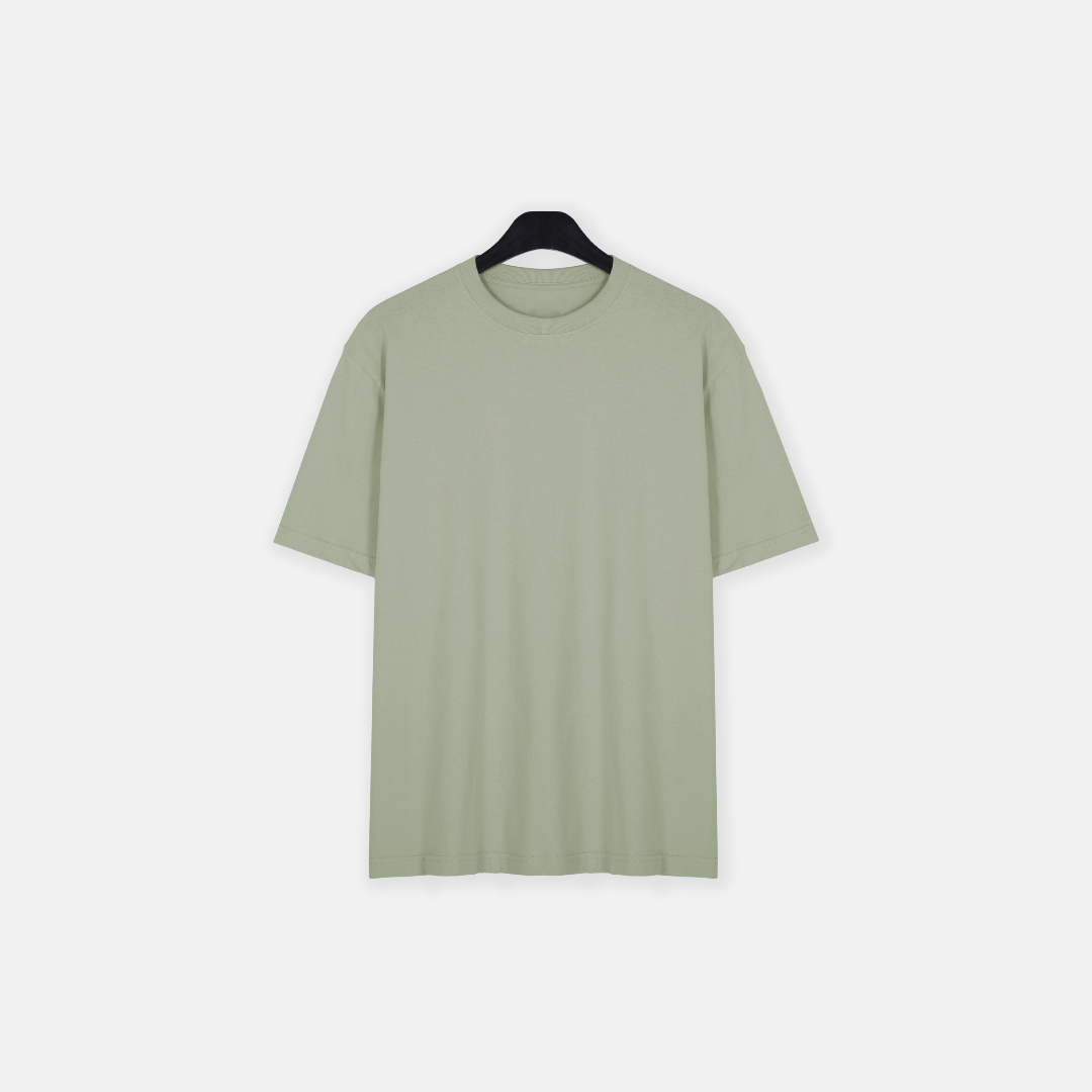 반팔 티셔츠 민트 색상 이미지-S4L52